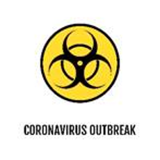 Coronavirus icon logo