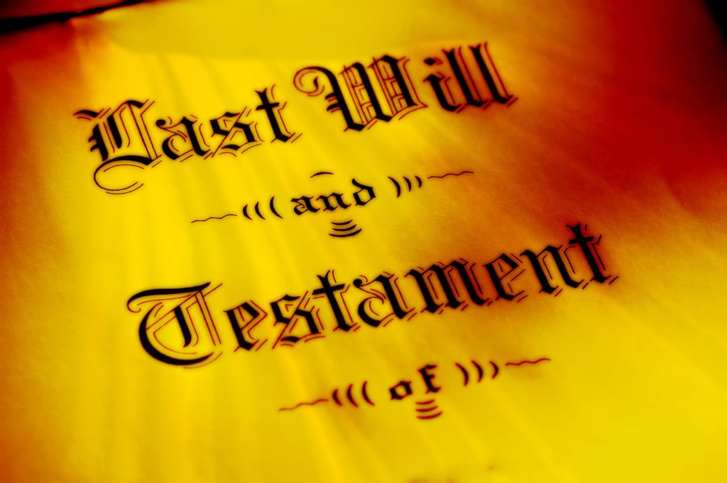 Will and Testament