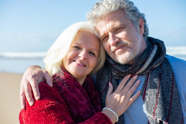 what makes a trust different than a will, image of senior couple outdoors