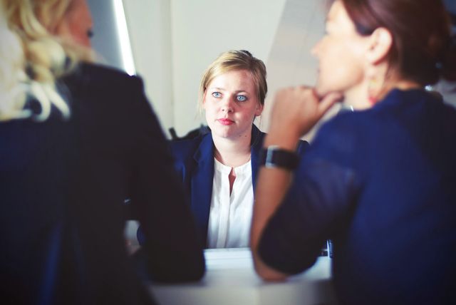 incapacity planning, image of woman working in an office