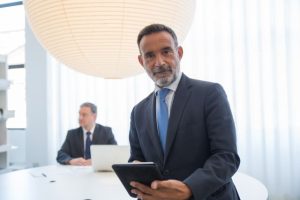 irrevocable trust, image of businessman in suit